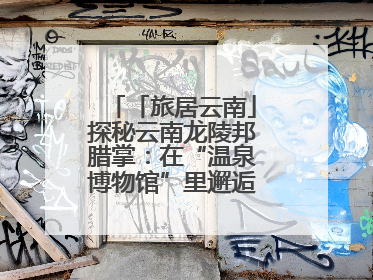 「旅居云南」探秘云南龙陵邦腊掌：在“温泉博物馆”里邂逅诗意康养生活