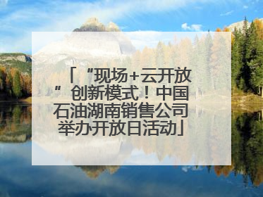 “现场+云开放”创新模式！中国石油湖南销售公司举办开放日活动