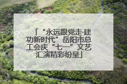 “永远跟党走·建功新时代”岳阳市总工会庆“七一”文艺汇演精彩纷呈