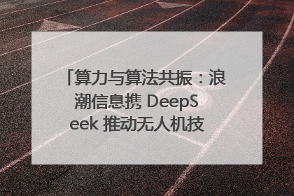 算力与算法共振：浪潮信息携 DeepSeek 推动无人机技术在舟山落地