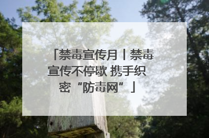 禁毒宣传月丨禁毒宣传不停歇 携手织密“防毒网”