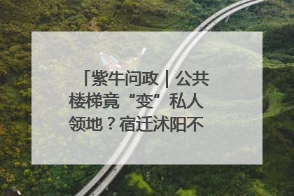 紫牛问政｜公共楼梯竟“变”私人领地？宿迁沭阳不动产登记引质疑