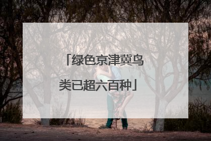 绿色京津冀鸟类已超六百种