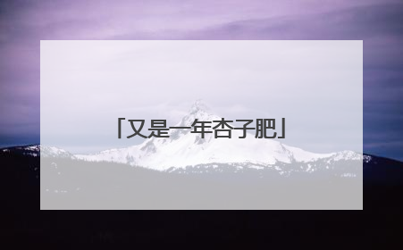 又是一年杏子肥
