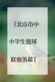 北京市中小学生篮球联赛落幕