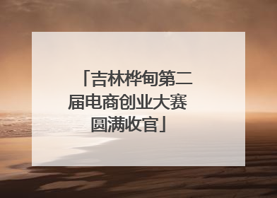 吉林桦甸第二届电商创业大赛圆满收官