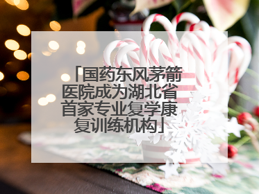 国药东风茅箭医院成为湖北省首家专业复学康复训练机构