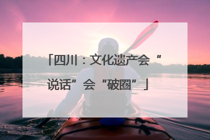 四川：文化遗产会“说话”会“破圈”