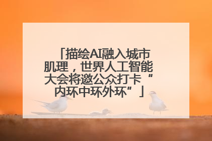 描绘AI融入城市肌理，世界人工智能大会将邀公众打卡“内环中环外环”