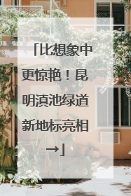 比想象中更惊艳！昆明滇池绿道新地标亮相→