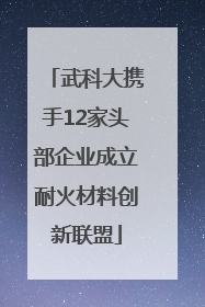 武科大携手12家头部企业成立耐火材料创新联盟