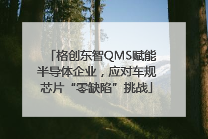 格创东智QMS赋能半导体企业，应对车规芯片“零缺陷”挑战