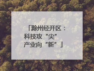 滁州经开区：科技攻“尖” 产业向“新”