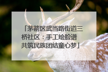 茅箭区武当路街道三桥社区：手工绘脸谱 共筑民族团结童心梦