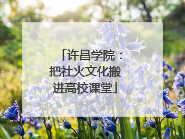 许昌学院：把社火文化搬进高校课堂