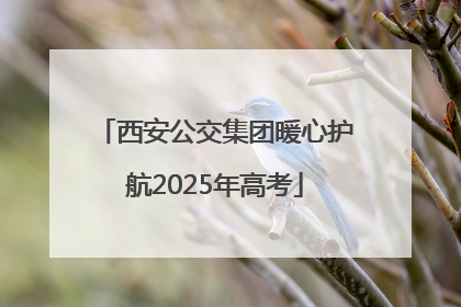 西安公交集团暖心护航2025年高考