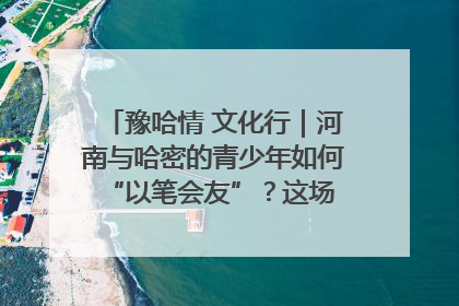 豫哈情 文化行｜河南与哈密的青少年如何 “以笔会友”？这场书画展藏着答案
