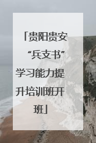 贵阳贵安“兵支书”学习能力提升培训班开班