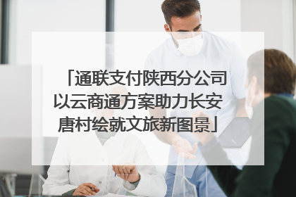 通联支付陕西分公司以云商通方案助力长安唐村绘就文旅新图景