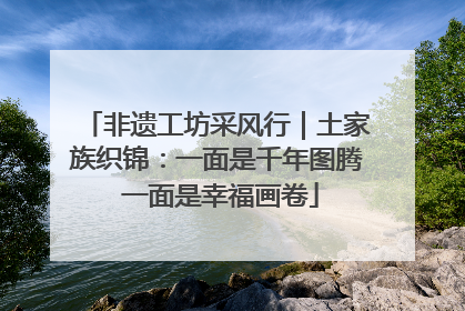 非遗工坊采风行｜土家族织锦：一面是千年图腾 一面是幸福画卷