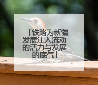 铁路为新疆发展注入流动的活力与发展的底气