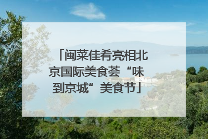 闽菜佳肴亮相北京国际美食荟“味到京城”美食节