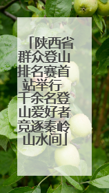 陕西省群众登山排名赛首站举行 千余名登山爱好者竞逐秦岭山水间