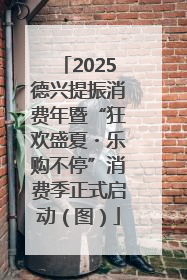 2025德兴提振消费年暨“狂欢盛夏・乐购不停”消费季正式启动（图）