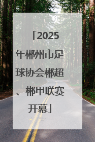 2025年郴州市足球协会郴超、郴甲联赛开幕
