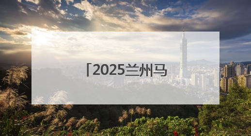 2025兰州马拉松圆满收官 城关区打卡墙成赛事“流量担当”