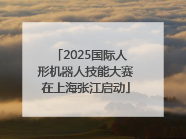 2025国际人形机器人技能大赛在上海张江启动